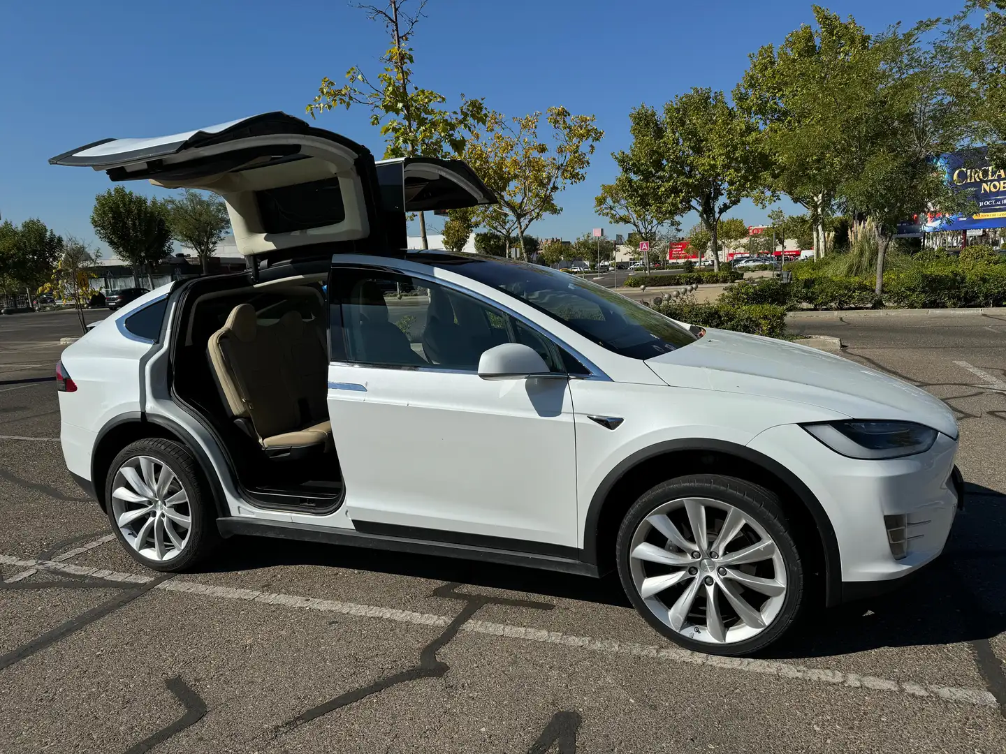 Tesla Model X Model X 90D Alb - 1