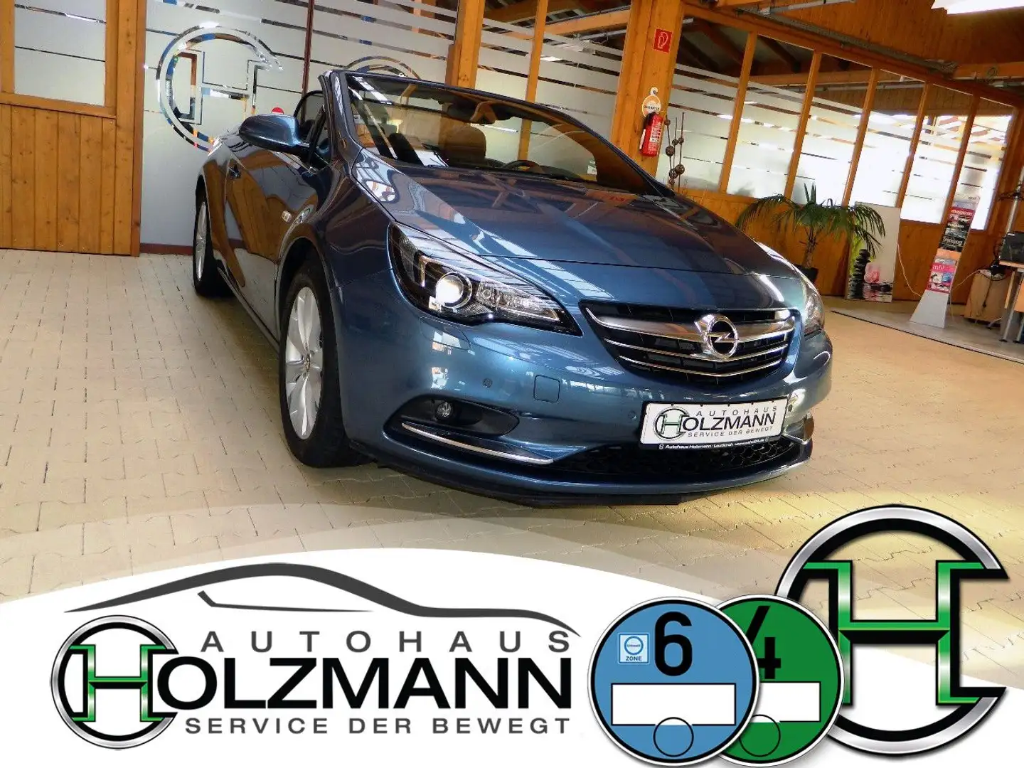 Opel Cascada Cabriolet 1.6 SIDI ecoFLEX® Innovation Bleu - 2