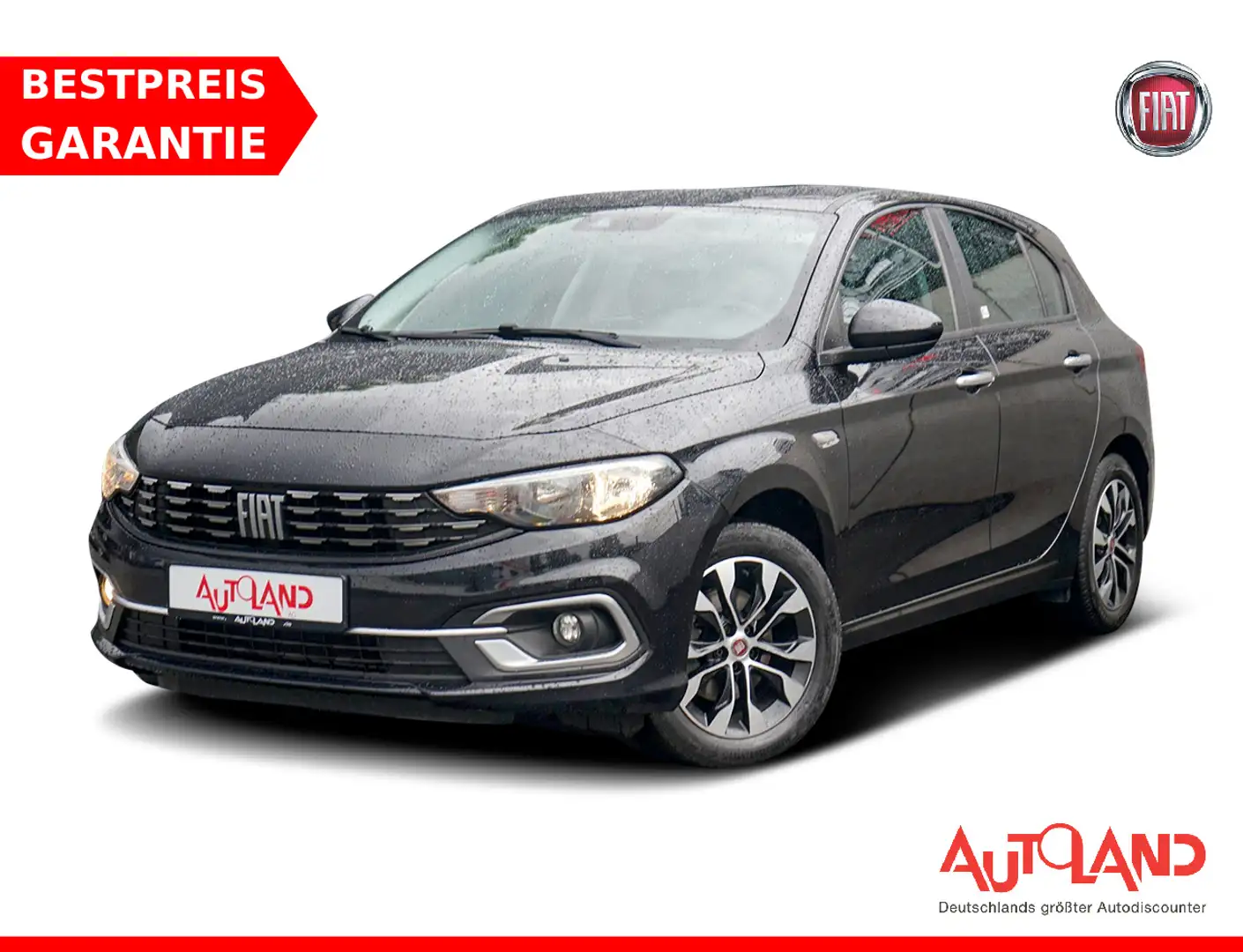 Fiat Tipo Hatchback 1.4 Easy Klima PDC AUX Bluetooth Noir - 1