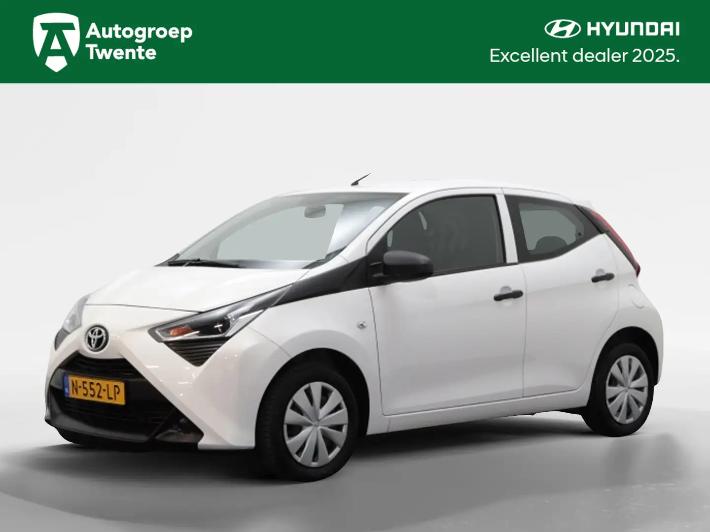 Toyota Aygo 1.0 VVT-i x-fun | Airco | Radio mp3 | El. Ramen | Blanc - 1