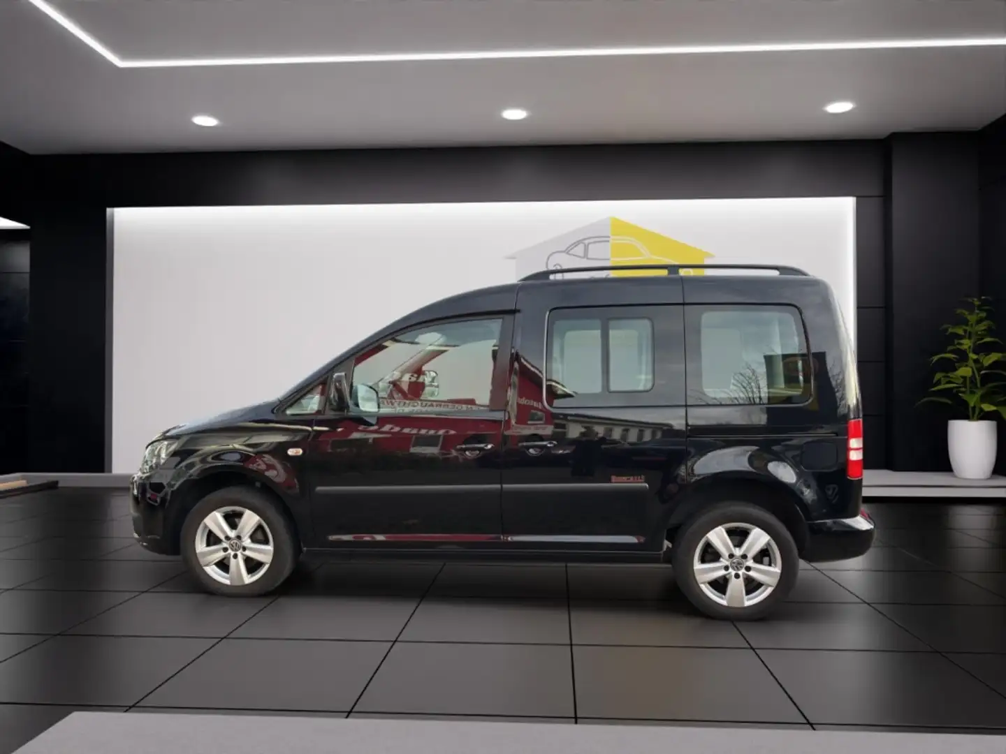 Volkswagen Caddy Kasten Kombi Roncalli Trendline Klimaautom Temp PD Schwarz - 2