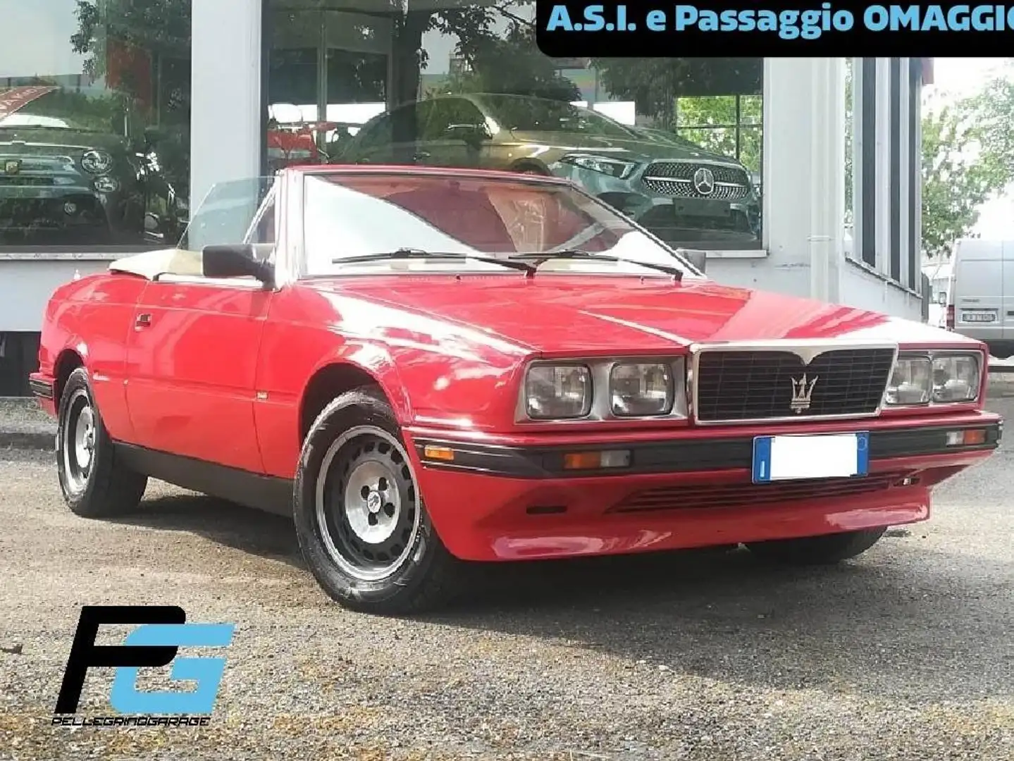 Maserati Biturbo Spider I° Serie Carburatori Piros - 1