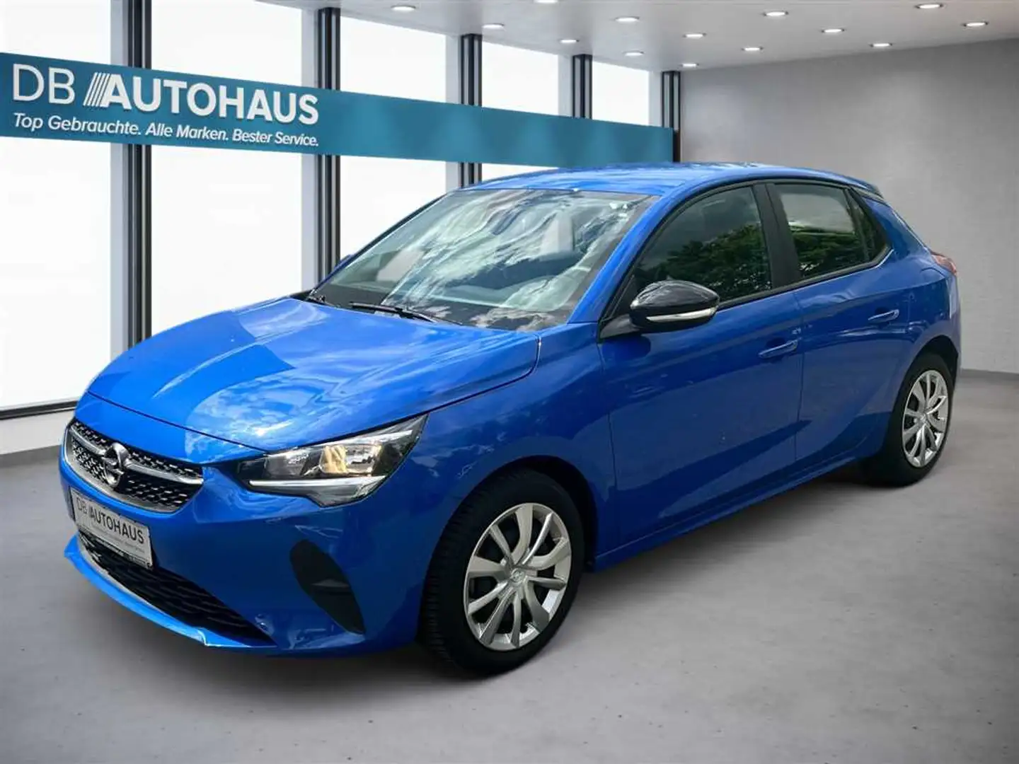 Opel Corsa Edition 1.2 Turbo Bleu - 1