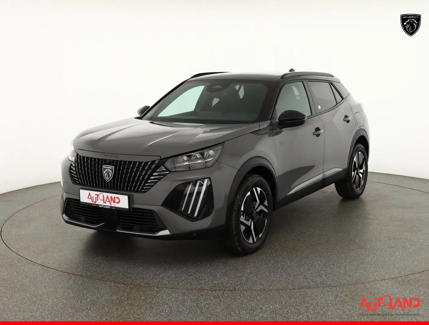 Peugeot 2008 GT-Line PureTech 145 Aut. LED ACC Navi Kamera Gris - 1