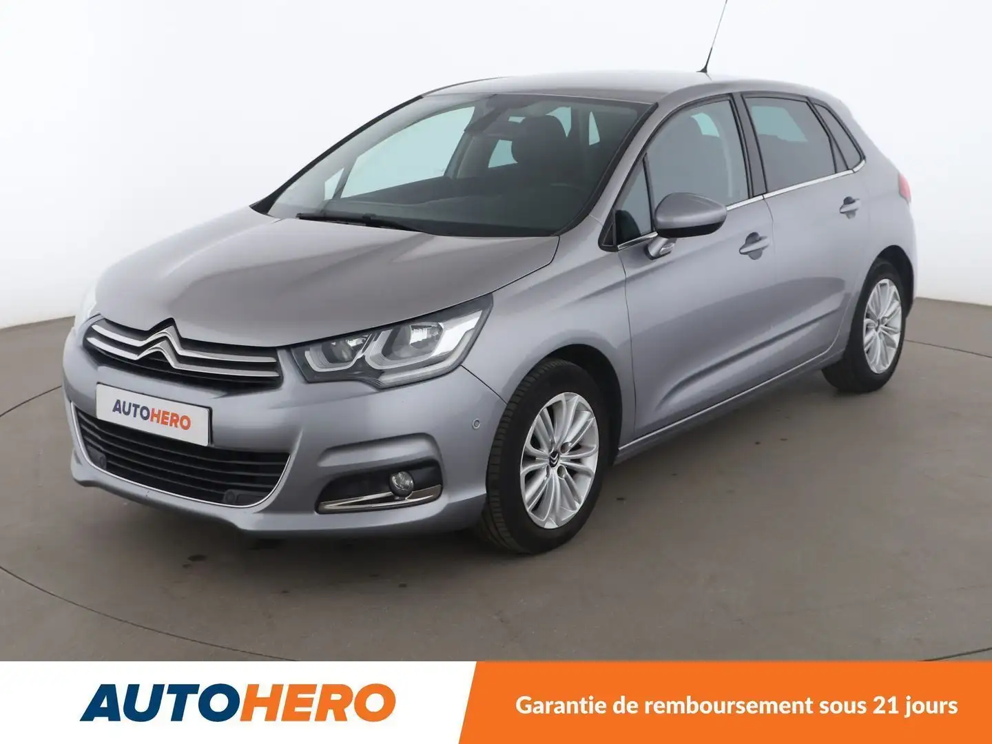 Citroen C4 1.6 Blue-HDi Millenium Business Gris - 1