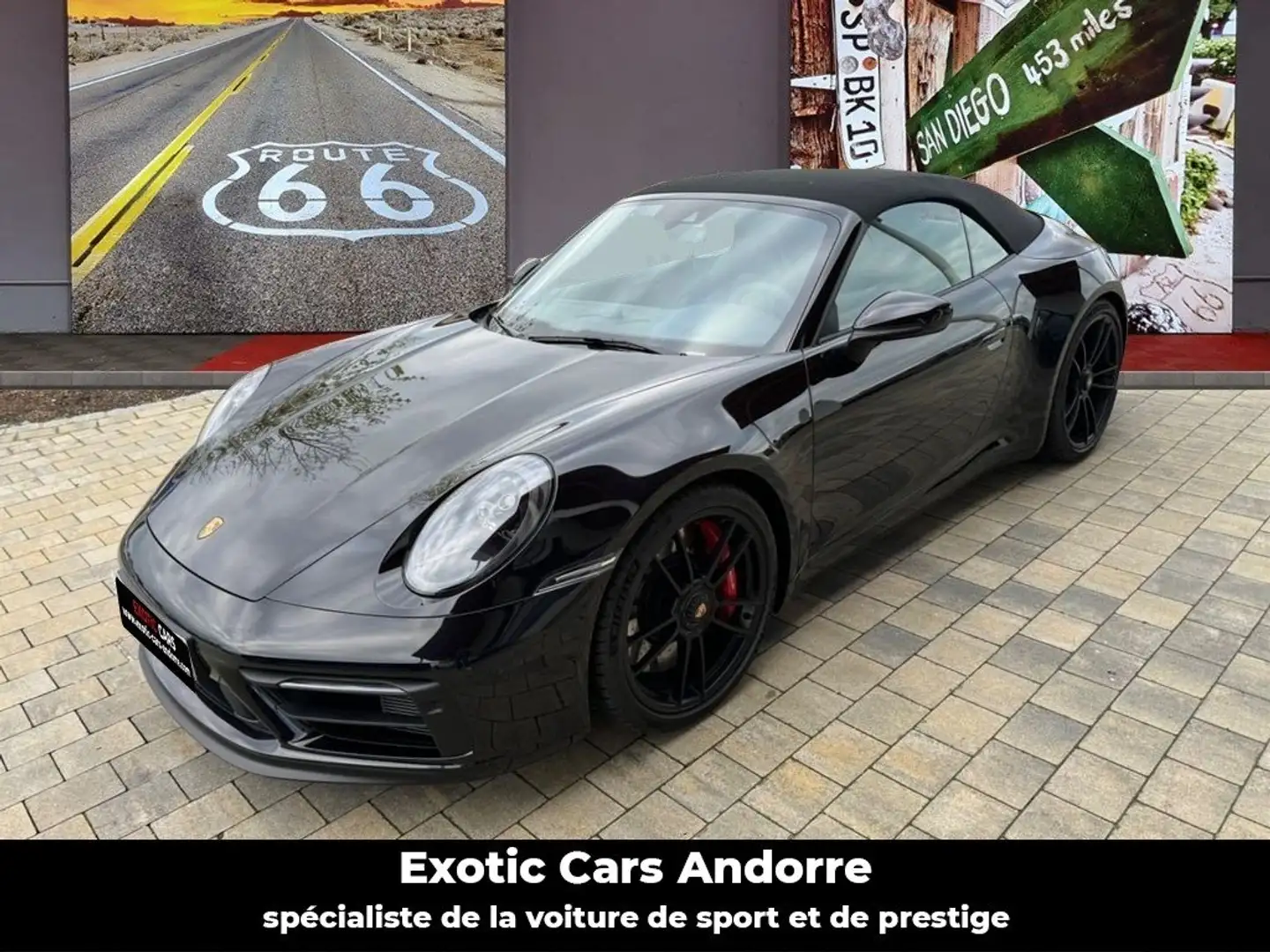 Porsche 992 911 Carrera Cabriolet 3.0i 480 PDK GTS Black - 1