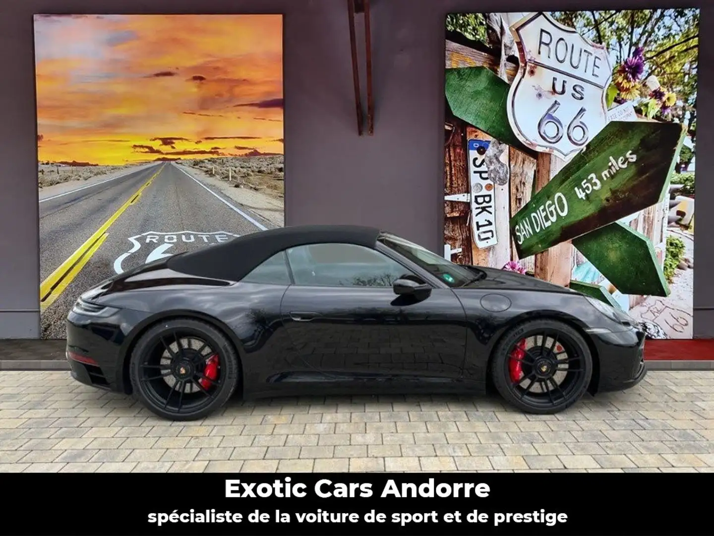 Porsche 992 911 Carrera Cabriolet 3.0i 480 PDK GTS Black - 2