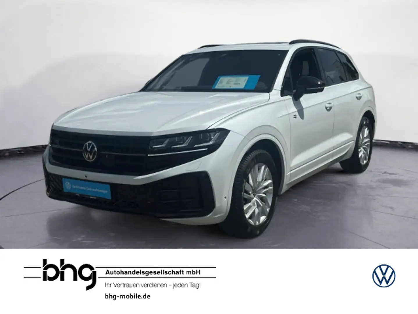 Volkswagen Touareg TDI R-Line AHK Adaptivfahrwerk HUD Pano Weiß - 1
