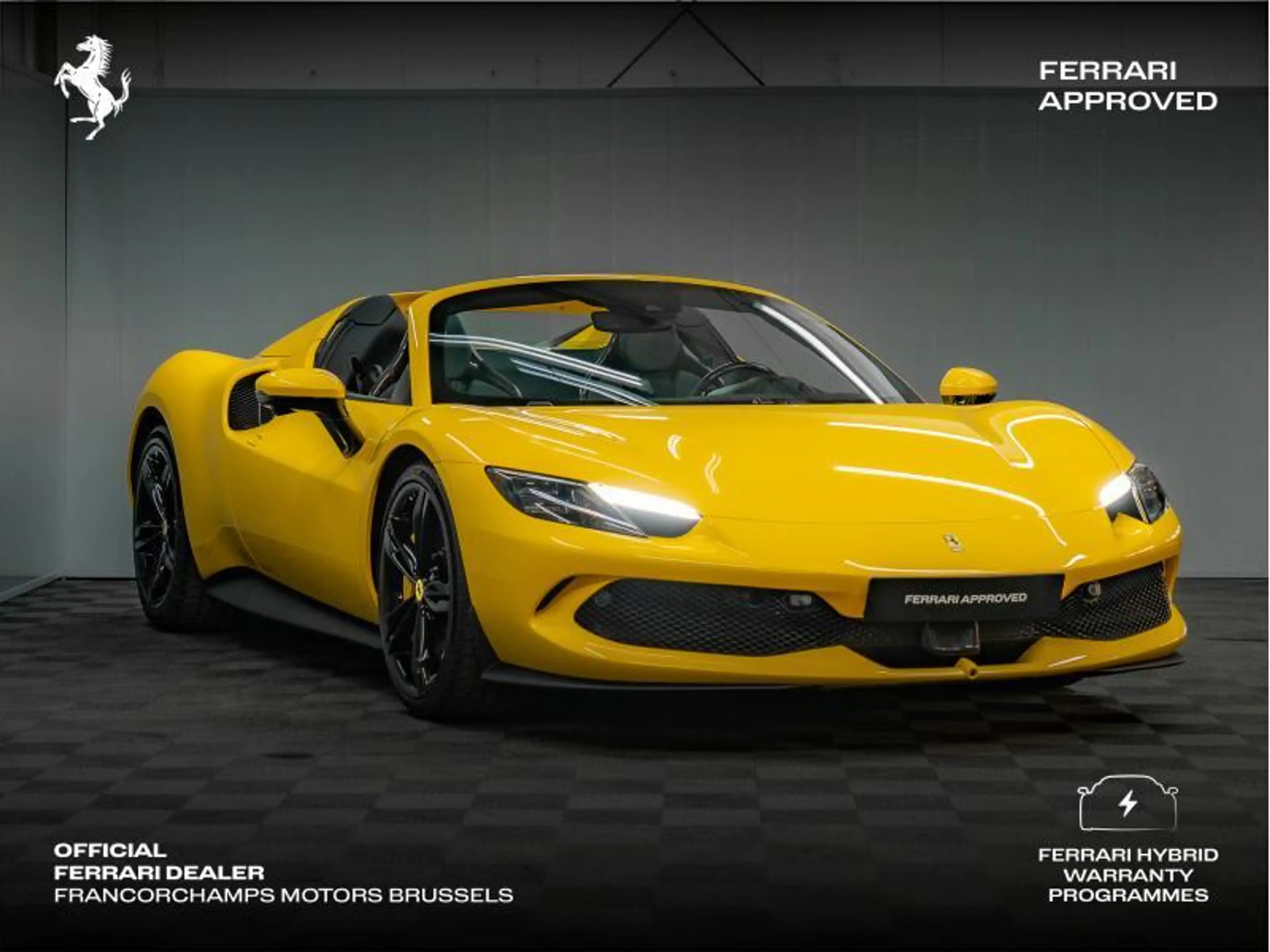 Ferrari 296 GTS Lift - Carbon seats - Alcantara