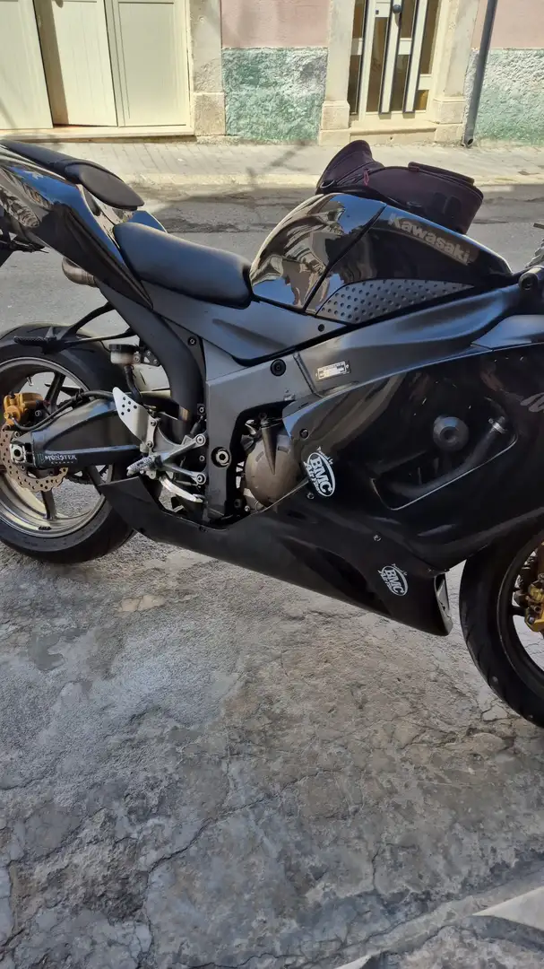 Kawasaki Ninja ZX-6R Fekete - 1