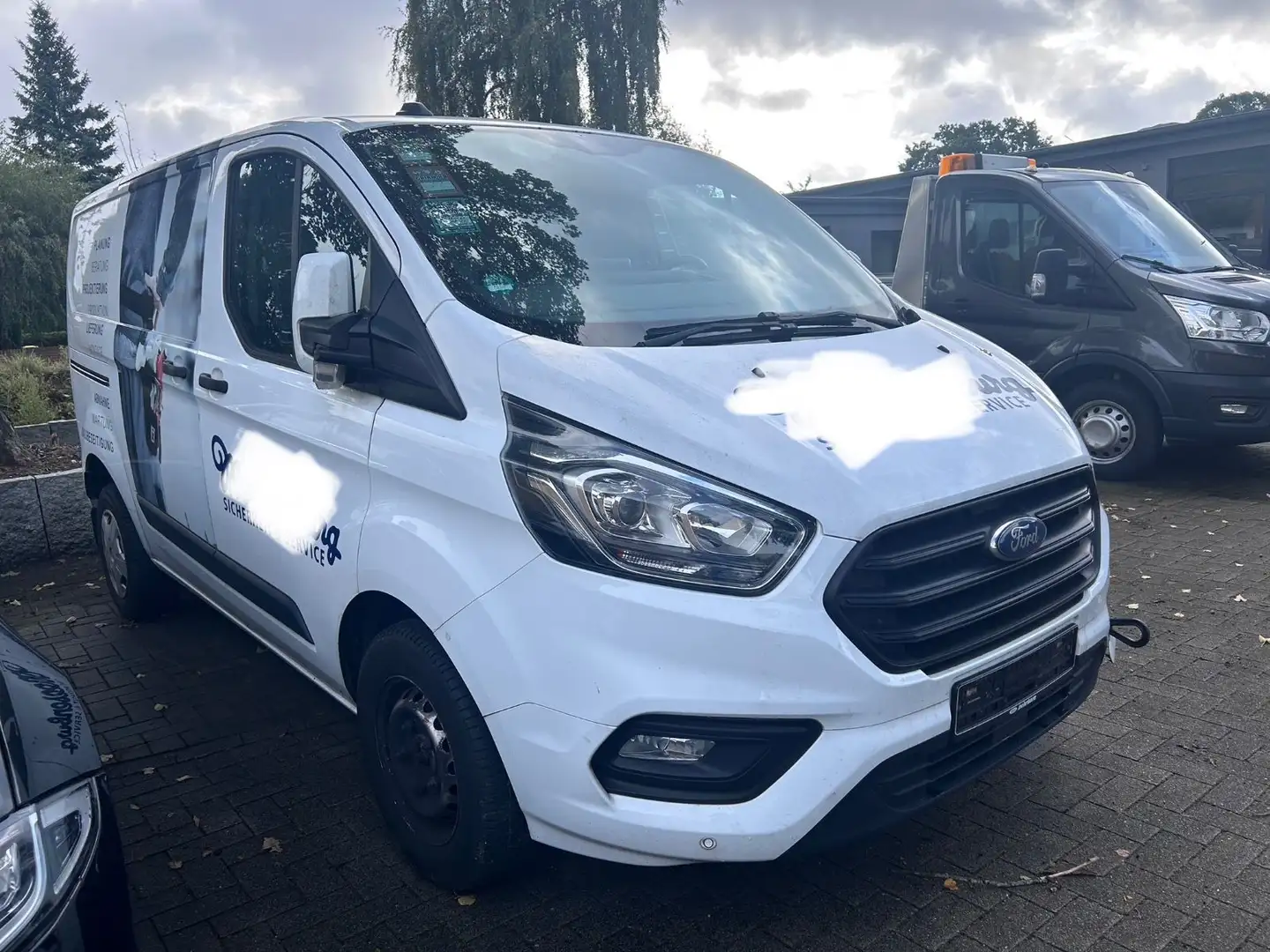 Ford Transit Custom Kasten 280 L1 Trend *1.Hand* Blanc - 2