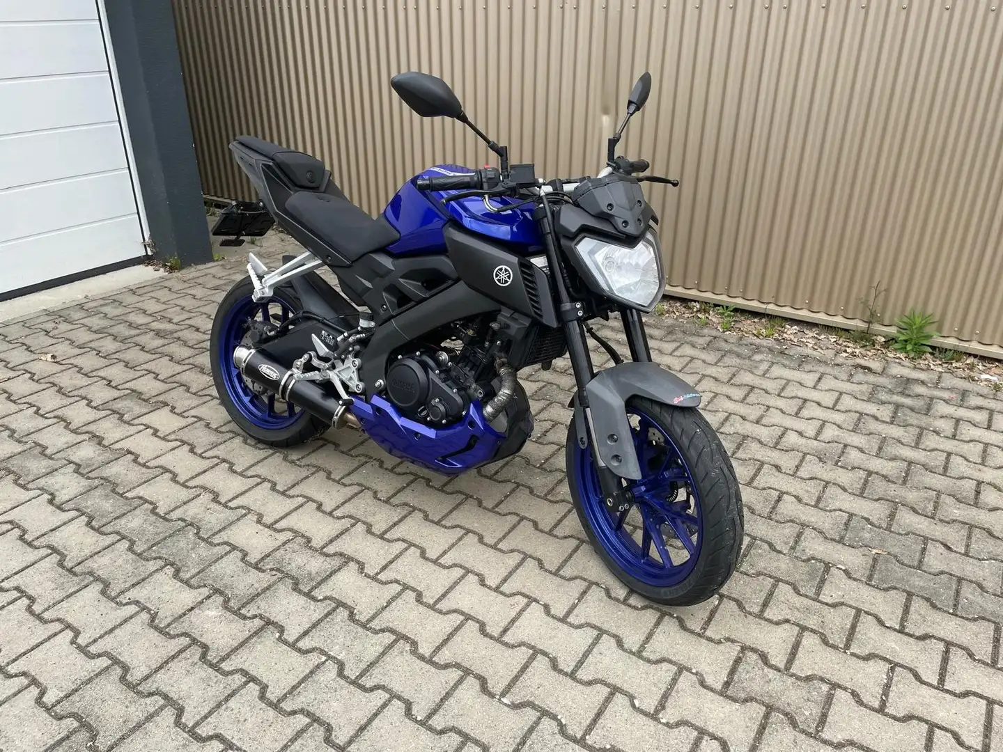 Yamaha MT-125 Blauw - 1