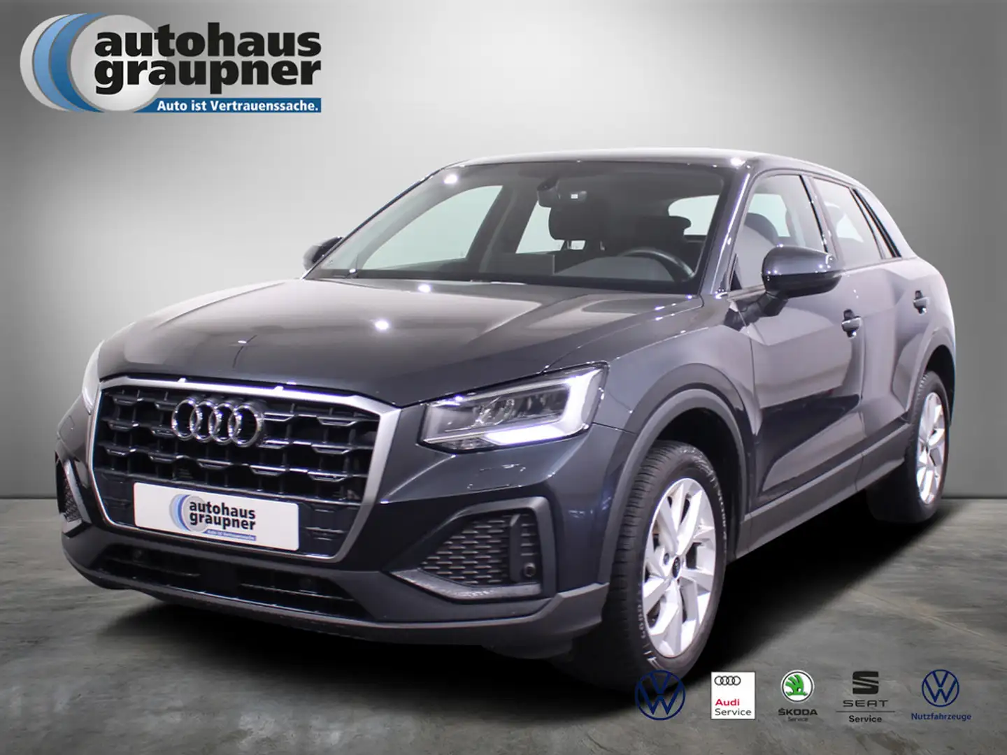 Audi Q2 30 TFSI KLIMA PDC SHZ KAMERA NAVI LED Grau - 1