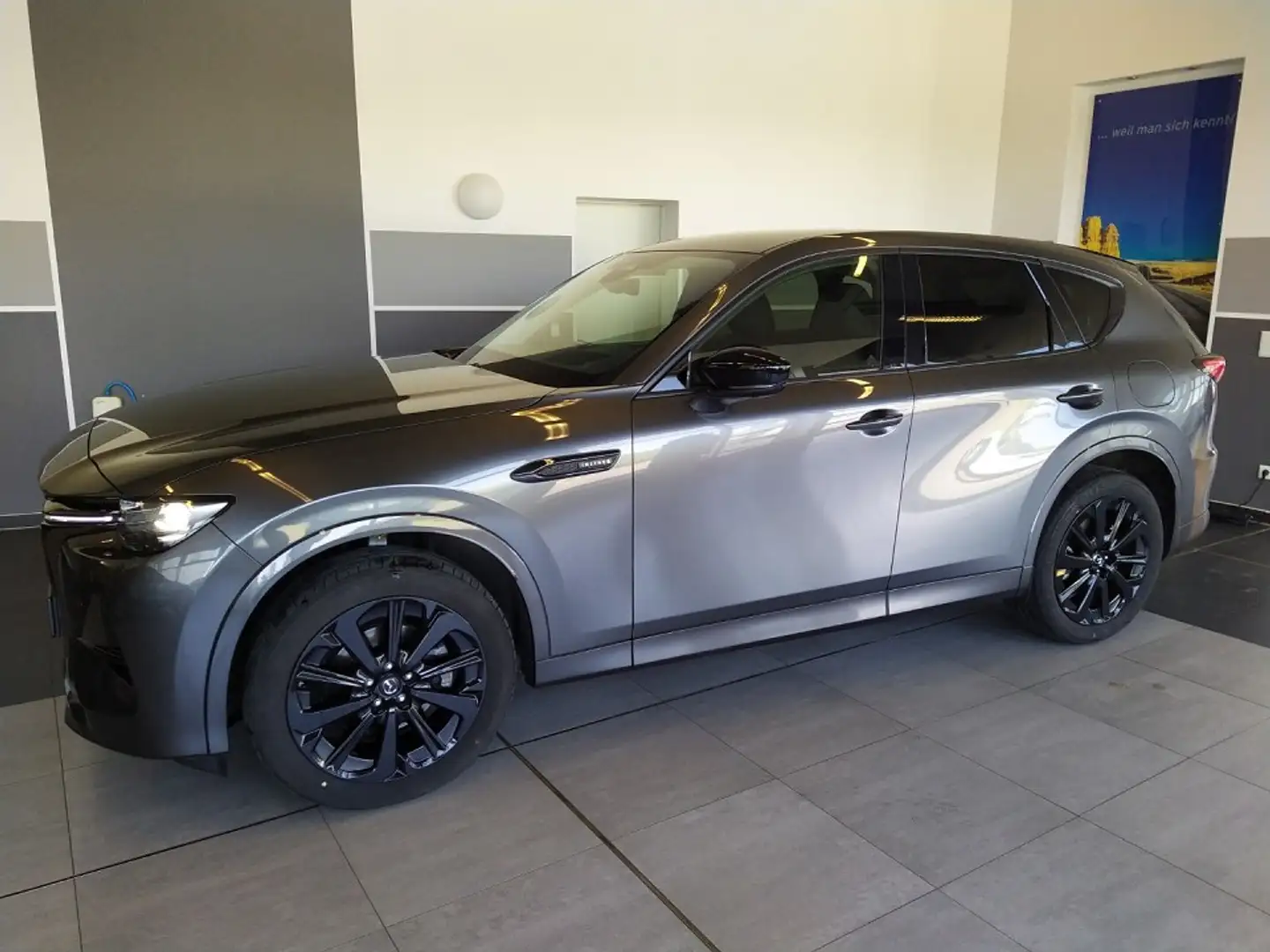 Mazda CX-60 e-SKYACTIV-D 254 AL-HOMURA DA-P CON-P PRE-COM-P Gris - 2
