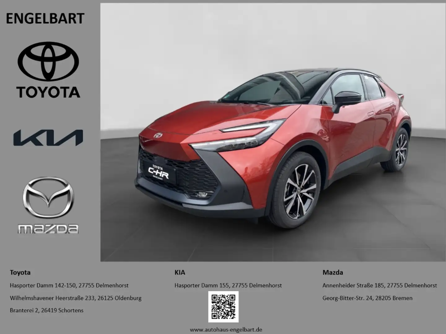 Toyota C-HR 2.0 Plug-In Hybrid Teamplayer Technik Paket Orange - 1