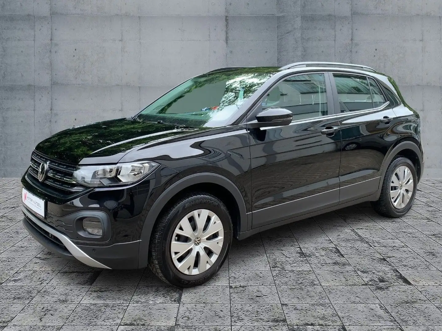 Volkswagen T-Cross 1.0 TSI ACC+2xPDC+SHZ+APP+MFL+KLIMA Schwarz - 2