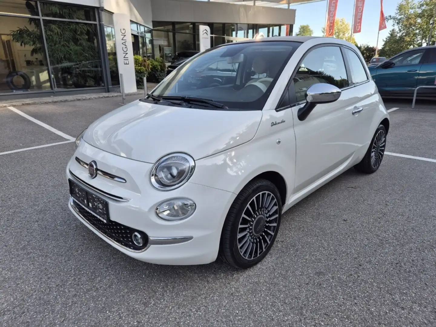 Fiat 500C FireFly Hybrid 70 Dolcevita Sondermodell Weiß - 1