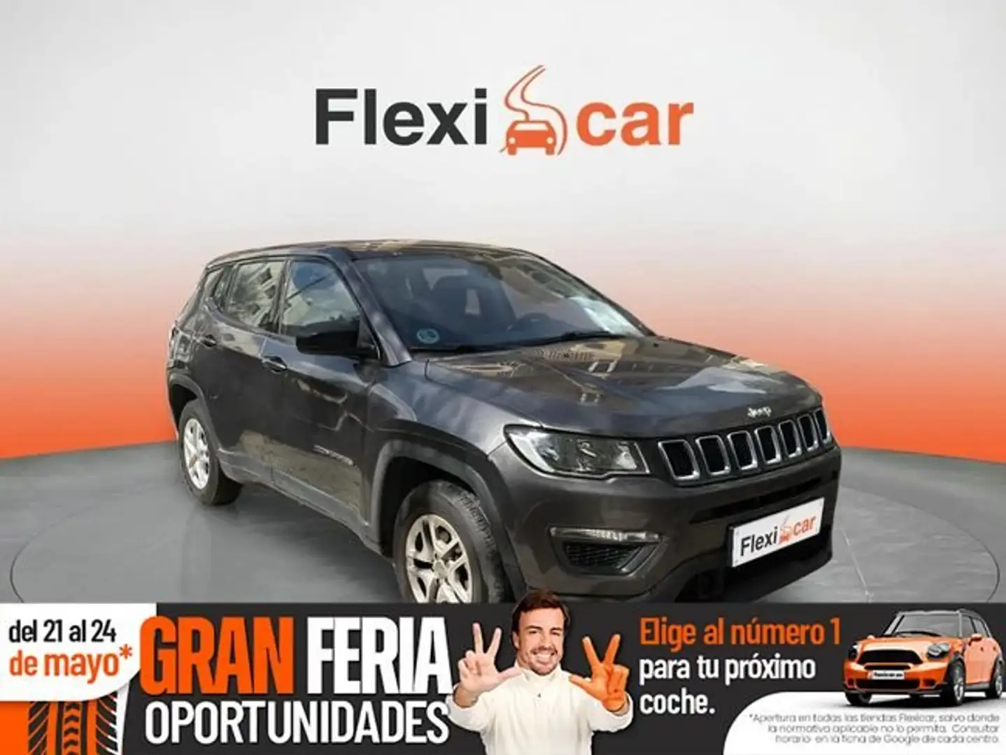 Jeep Compass 1.4 Multiair Sport 4x2 103kW Gris - 1