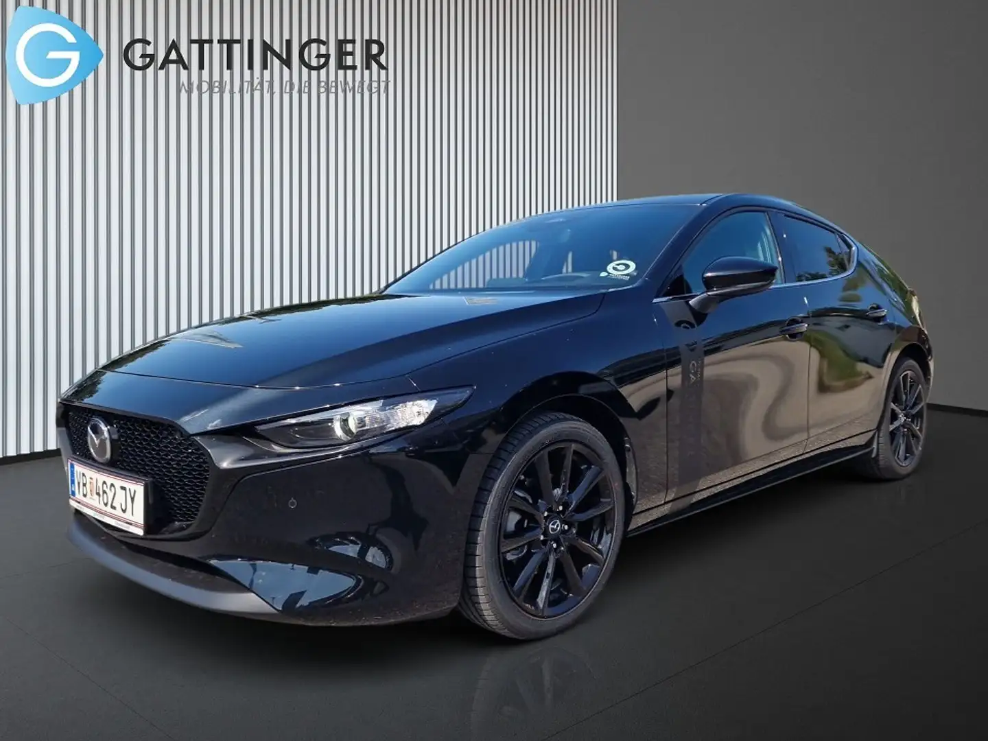 Mazda 3 Mazda3 e-Skyactiv-G140 Homura Zwart - 2
