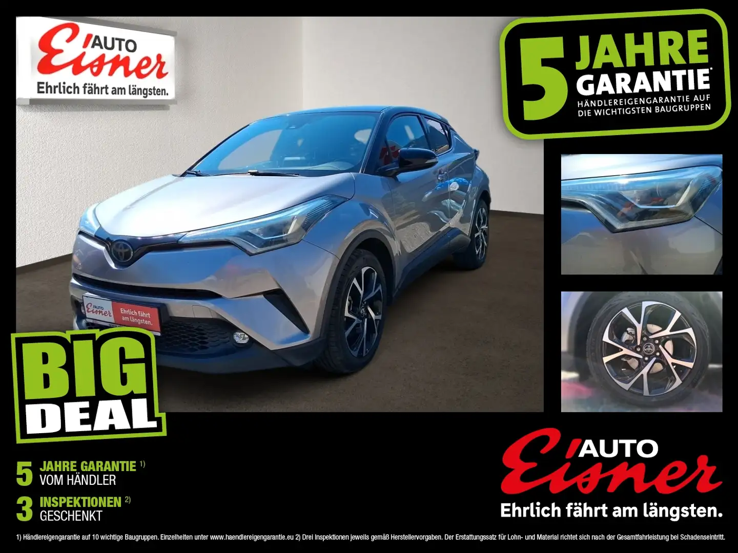 Toyota C-HR ALLRAD ALLRADANTRIEB Gri - 1
