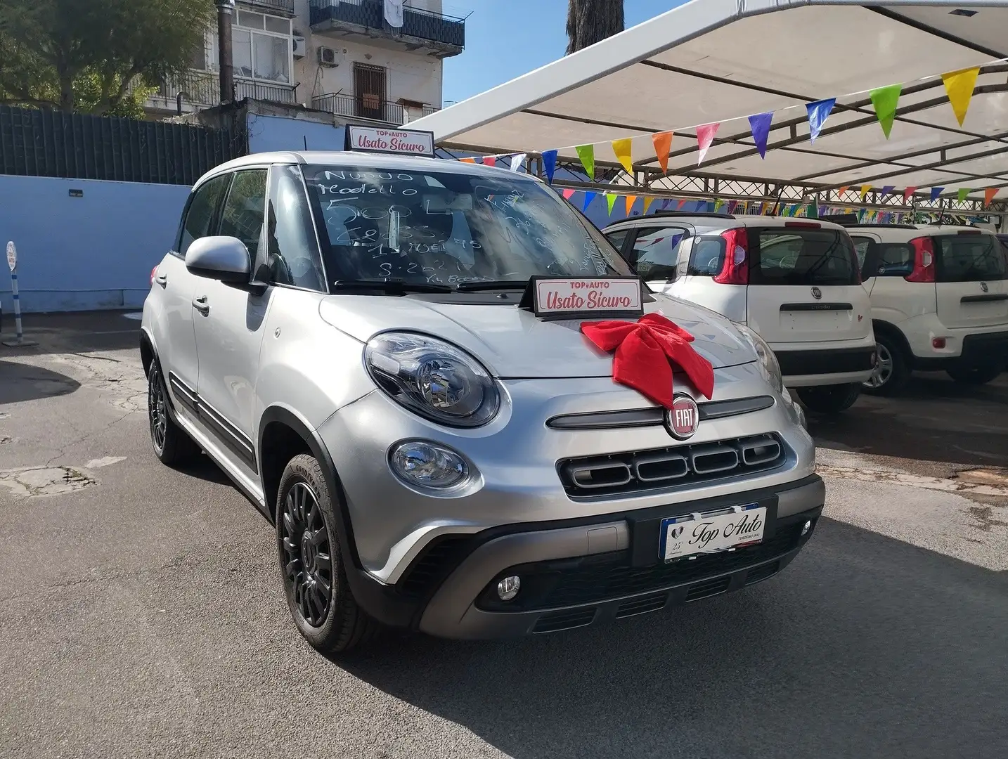 Fiat 500L 500L 2017 Cross Cross 1.3 mjt 95cv my20 GARANZIA Grigio - 1