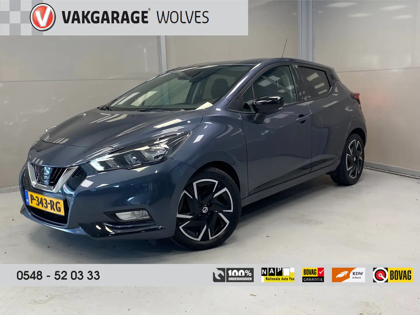 Nissan Micra 1.0 IG-T N-Design | NAVI | CRUISE | AIRCO | Grau - 1