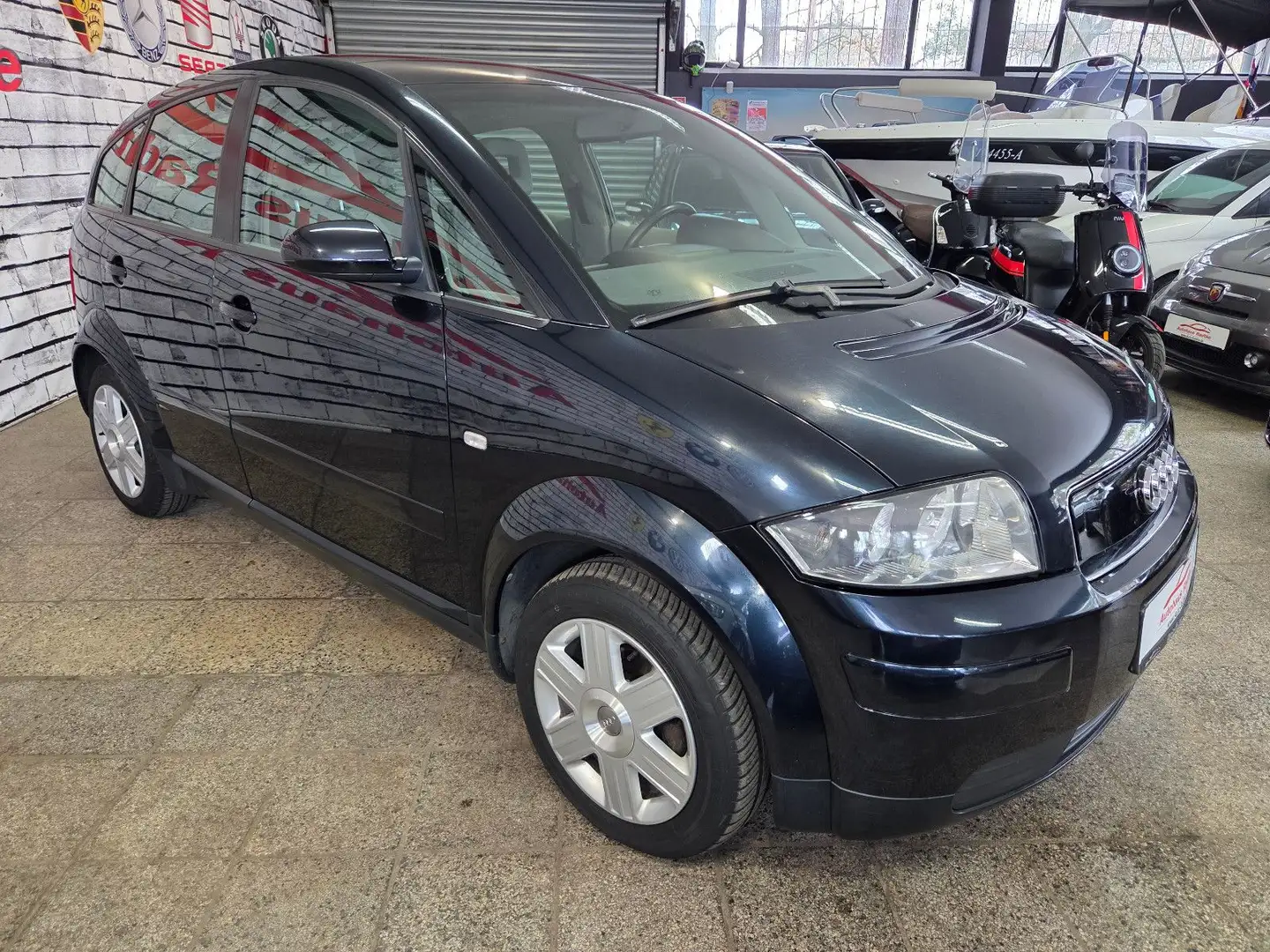 Audi A2 1.4 *1.Hand*Panoramadach*TOP Zustand* Albastru - 2