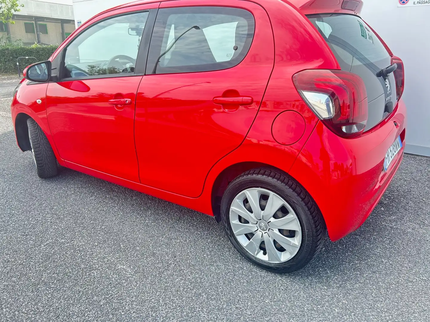 Peugeot 108 108 5p 1.2 puretech Active Top! EURO 6 Rosso - 2