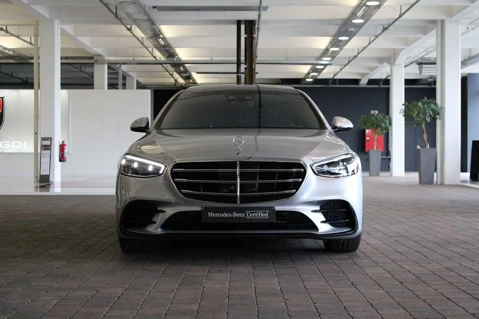 Mercedes-Benz S 400 d 4MATIC (Lang) AMG Line | Panoramisch Dak | Memor Argintiu - 2