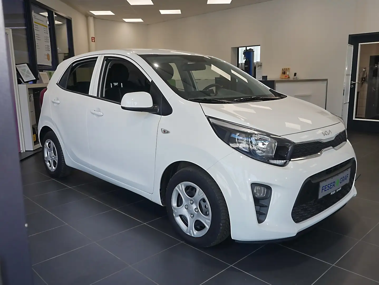 Kia Picanto Vision Navi SHZ R-Kamera Klimaautomatik Weiß - 2