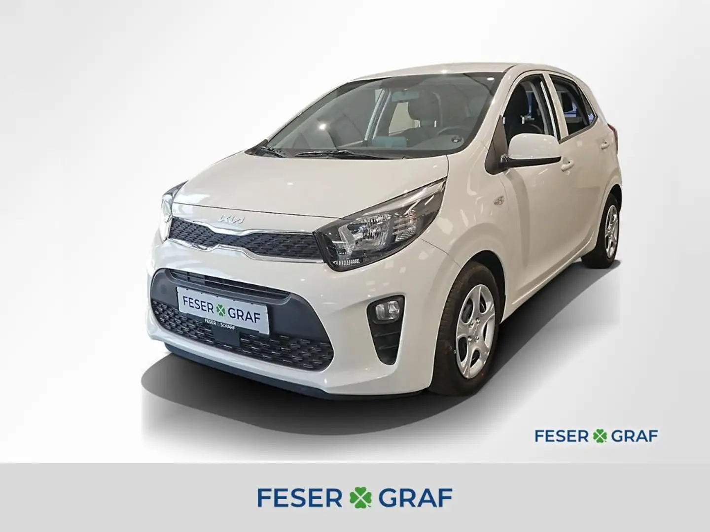 Kia Picanto Vision Navi SHZ R-Kamera Klimaautomatik Weiß - 1