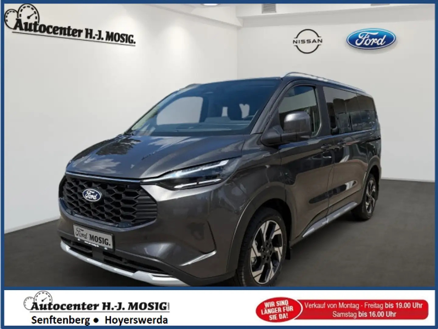 Ford Tourneo Custom Bus Active Plug-in Hybrid 340 L1 Gris - 1
