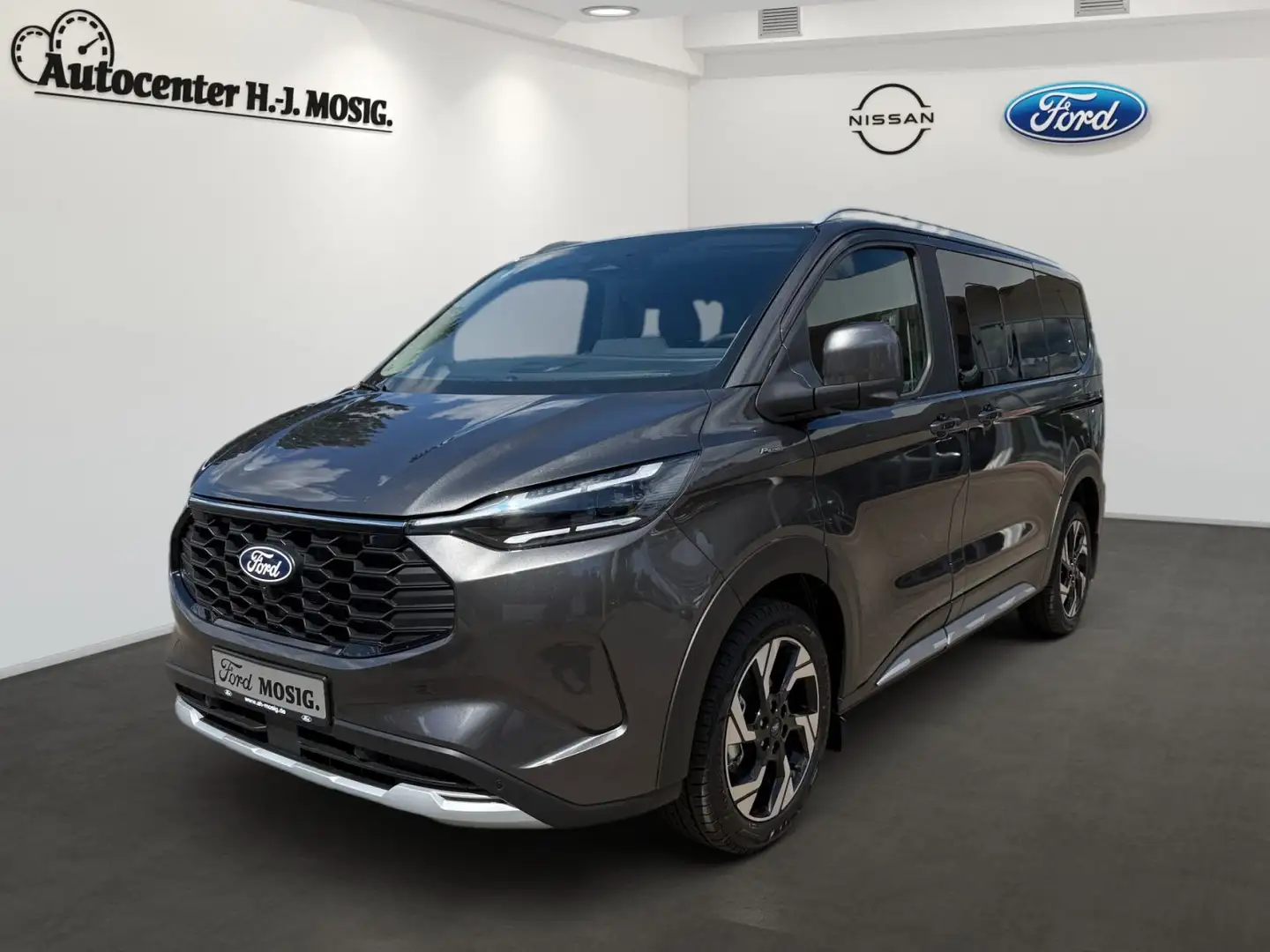 Ford Tourneo Custom Bus Active Plug-in Hybrid 340 L1 Gris - 2
