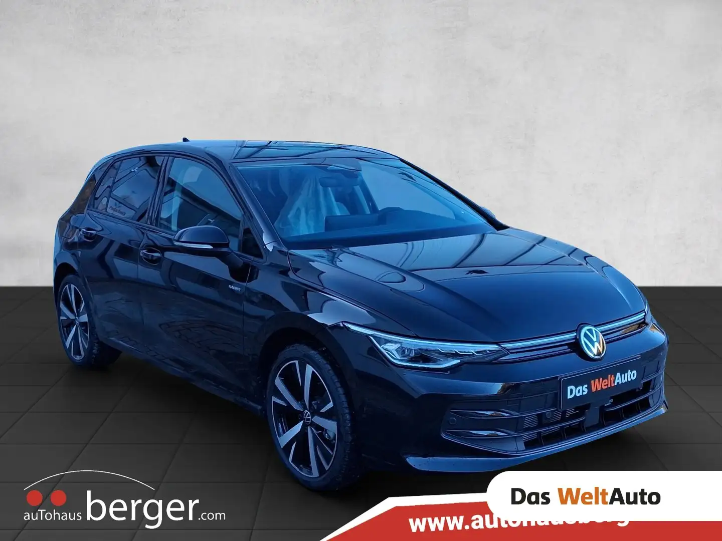 Volkswagen Golf Rabbit mHEV DSG Schwarz - 1