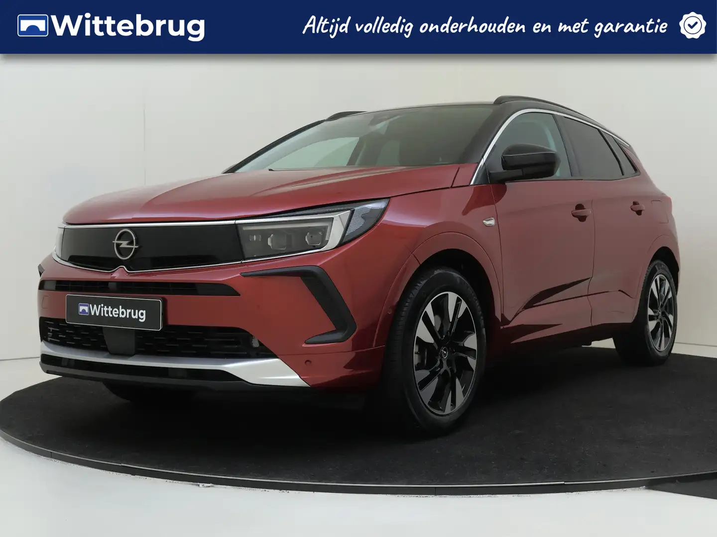 Opel Grandland 1.6 Turbo Hybrid Business Elegance | Benzine | Aut Rood - 1