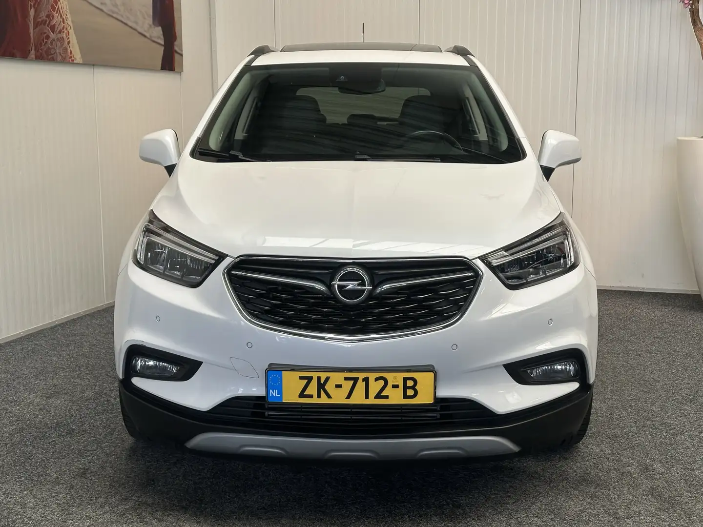 Opel Mokka X 1.4 TURBO INNOVATION AUTOMAAT NAVIGATIE LEDER ACHT Wit - 2