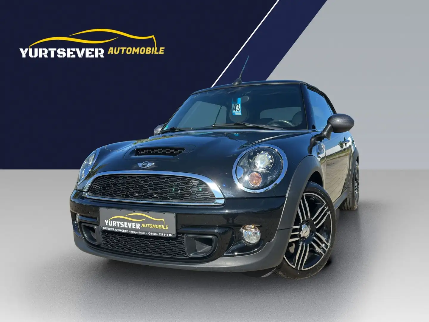 MINI Cooper S COOPER S Cabrio*HARMAN&KARDON*TEMP*ALU*SHZ*EFH* Schwarz - 1