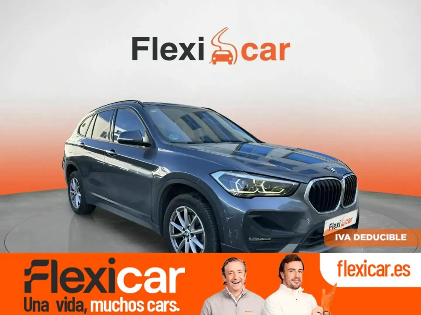 BMW X1 sDrive 18dA Gris - 1