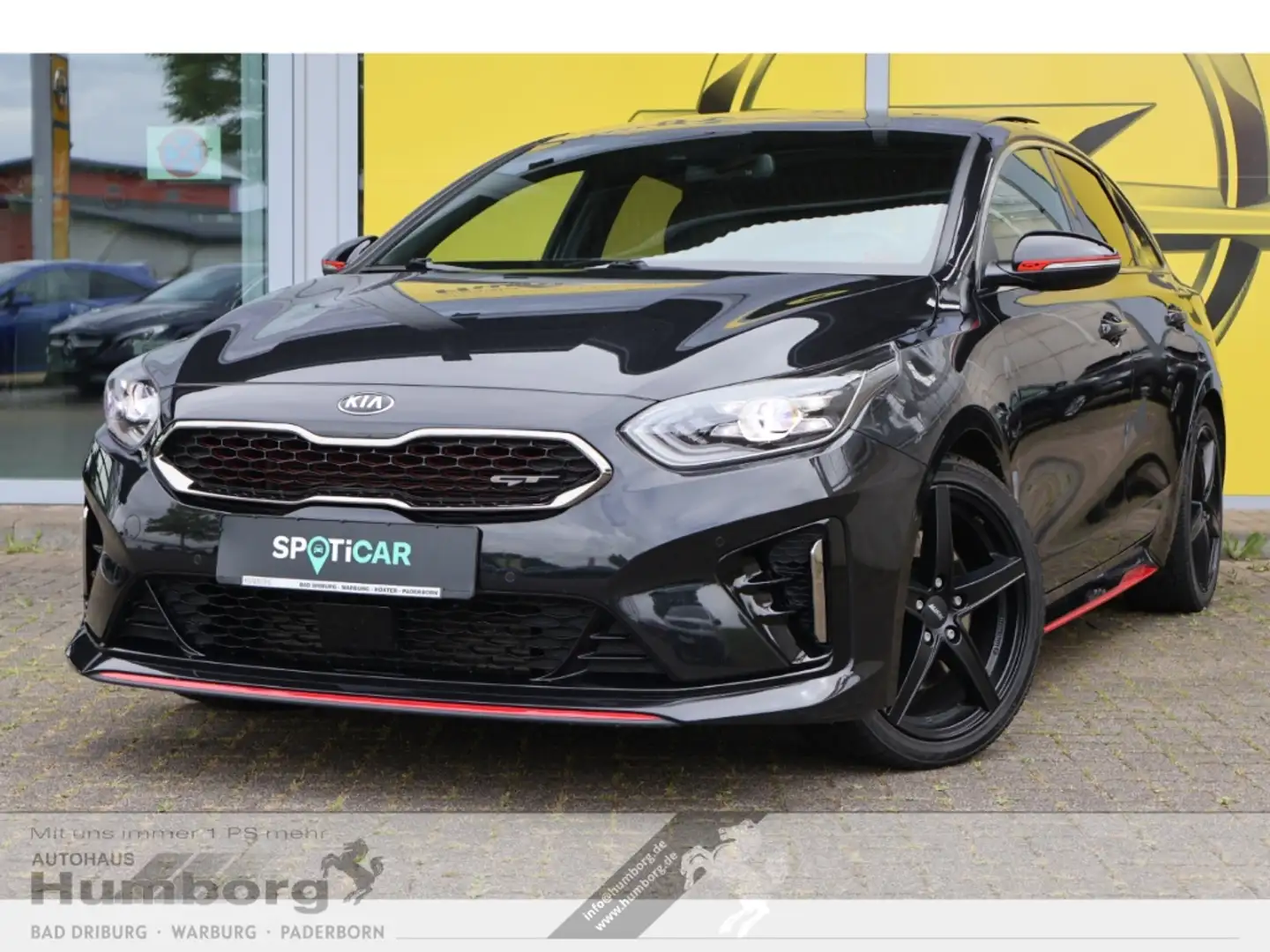 Kia ProCeed / pro_cee'd 1.6 T-GDI GT El. Panodach Navi Leder Memory Sitze Schwarz - 1