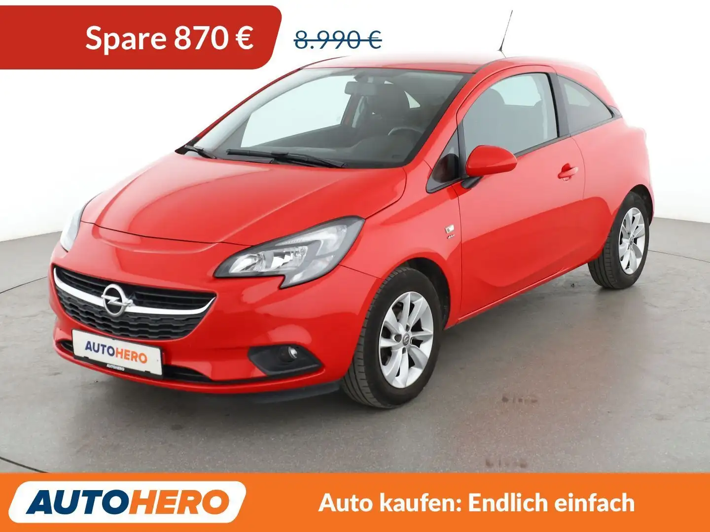 Opel Corsa 1.4 Drive*PDC*SHZ*KLIMA*TEMPO*GARANTIE* Rood - 1