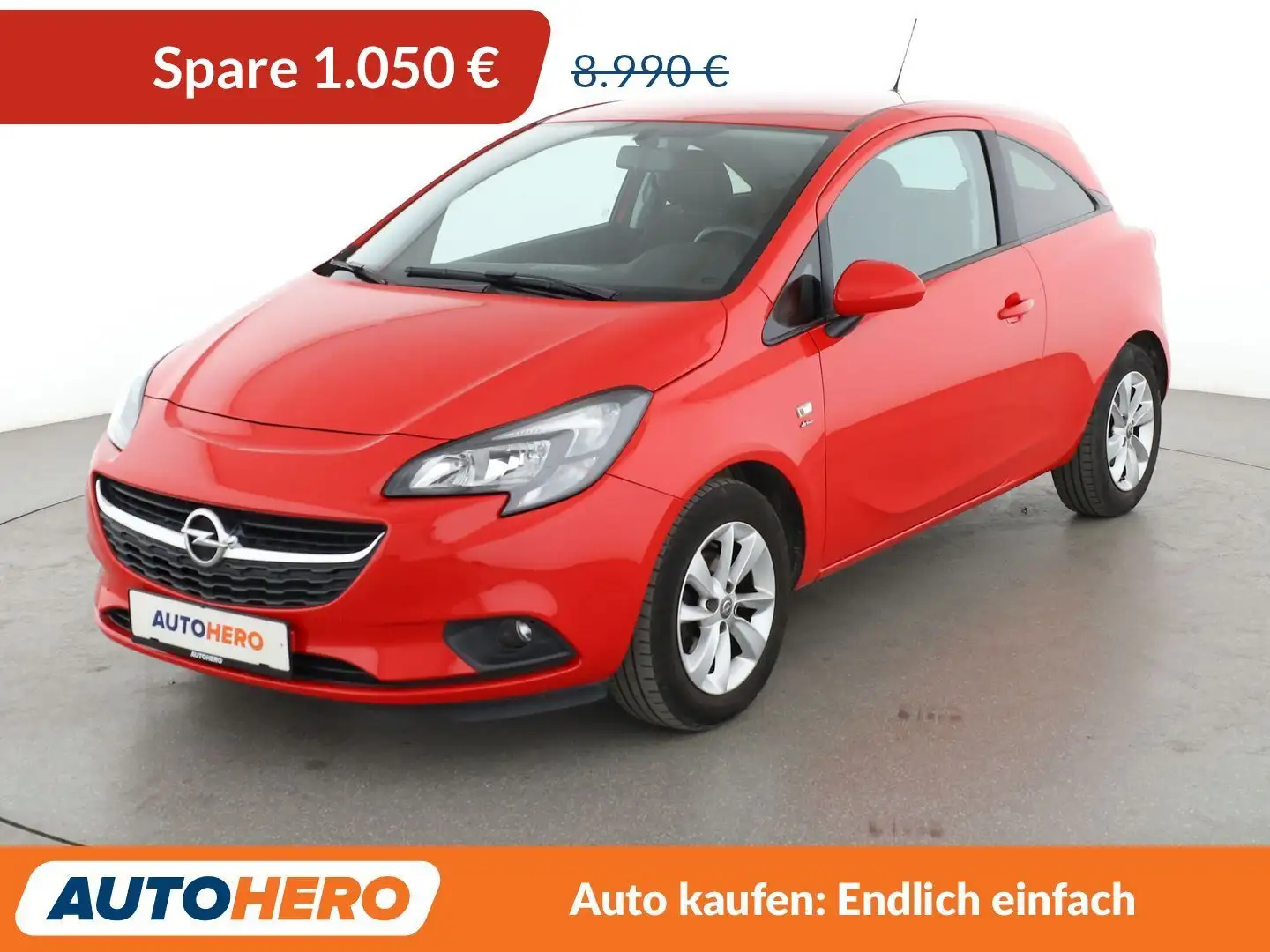 Opel Corsa 1.4 Drive*PDC*SHZ*KLIMA*TEMPO*GARANTIE* Rosso - 1