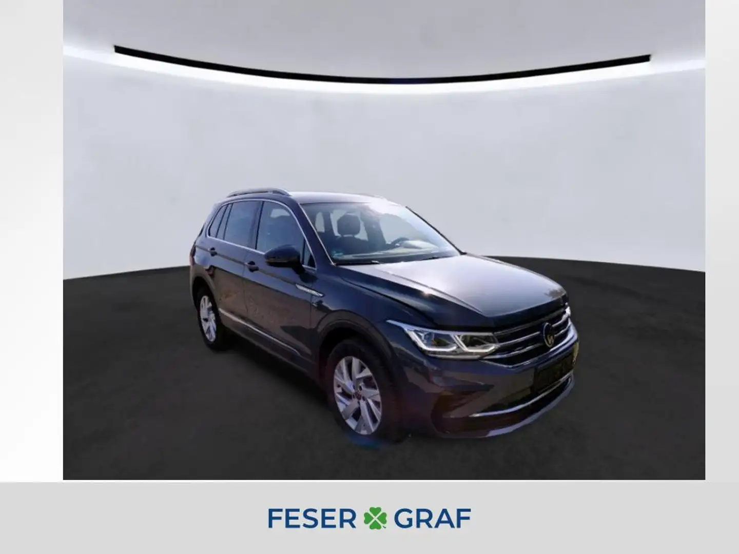 Volkswagen Tiguan Elegance 2.0 TDI DSG/LED/Area View/AHK Gris - 1