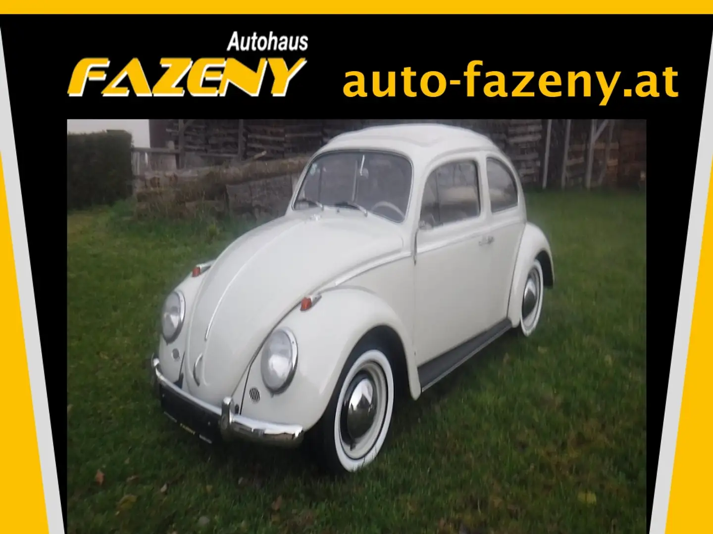 Volkswagen Käfer Type II Luxus Alb - 1
