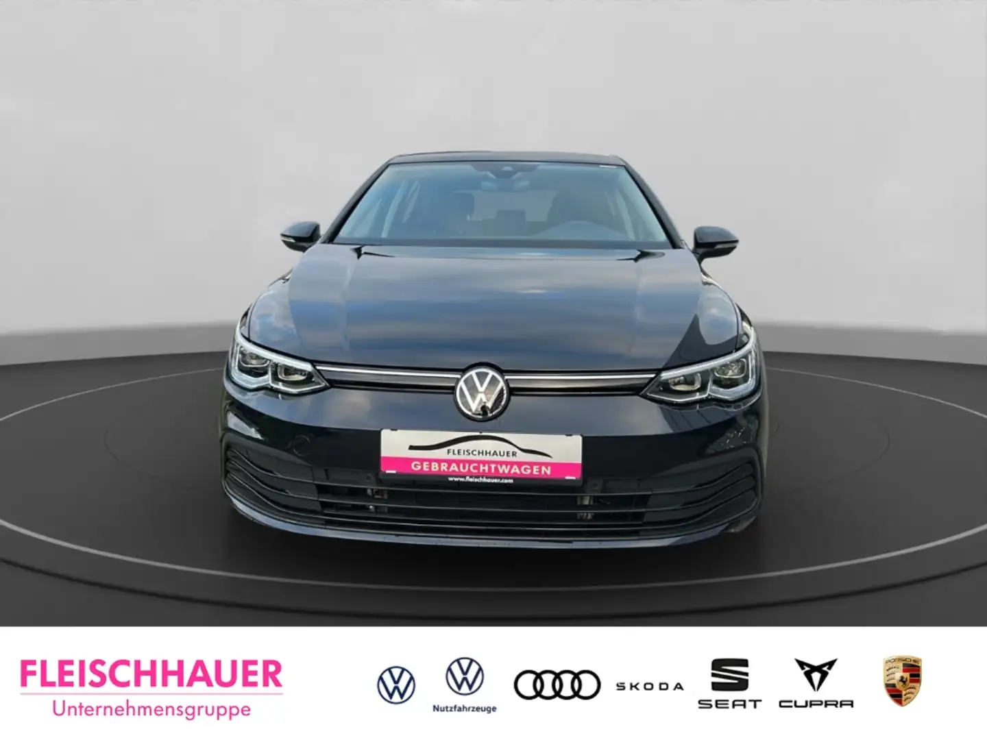 Volkswagen Golf VIII United 2.0 TDI DSG+SHZ+LED+NAVI Schwarz - 2