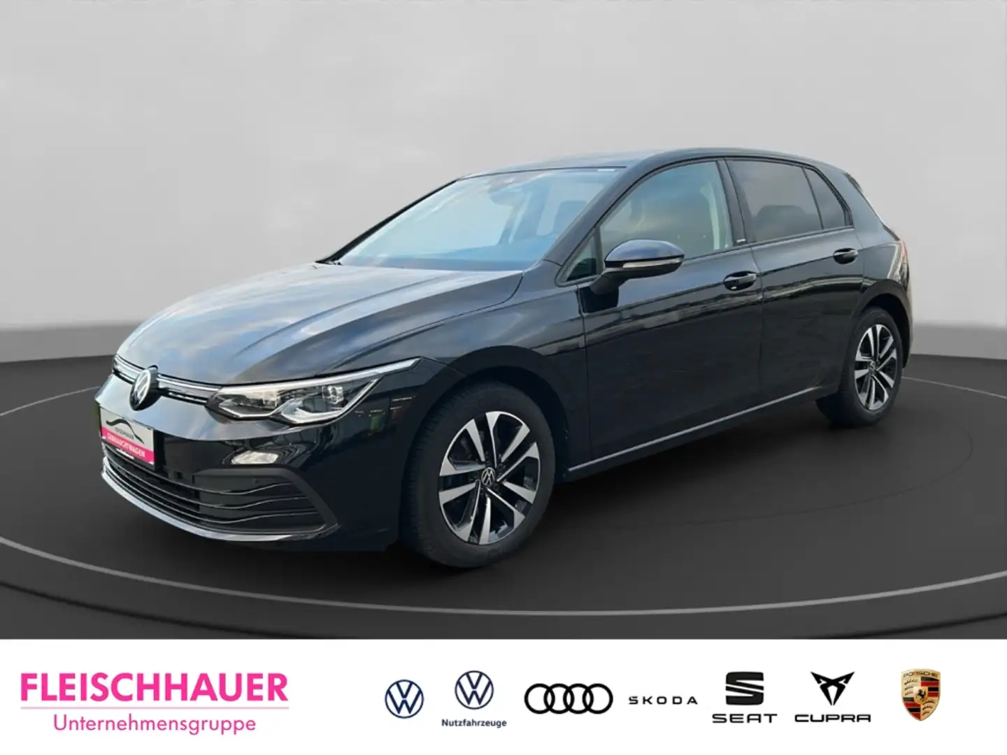 Volkswagen Golf VIII United 2.0 TDI DSG+SHZ+LED+NAVI Schwarz - 1