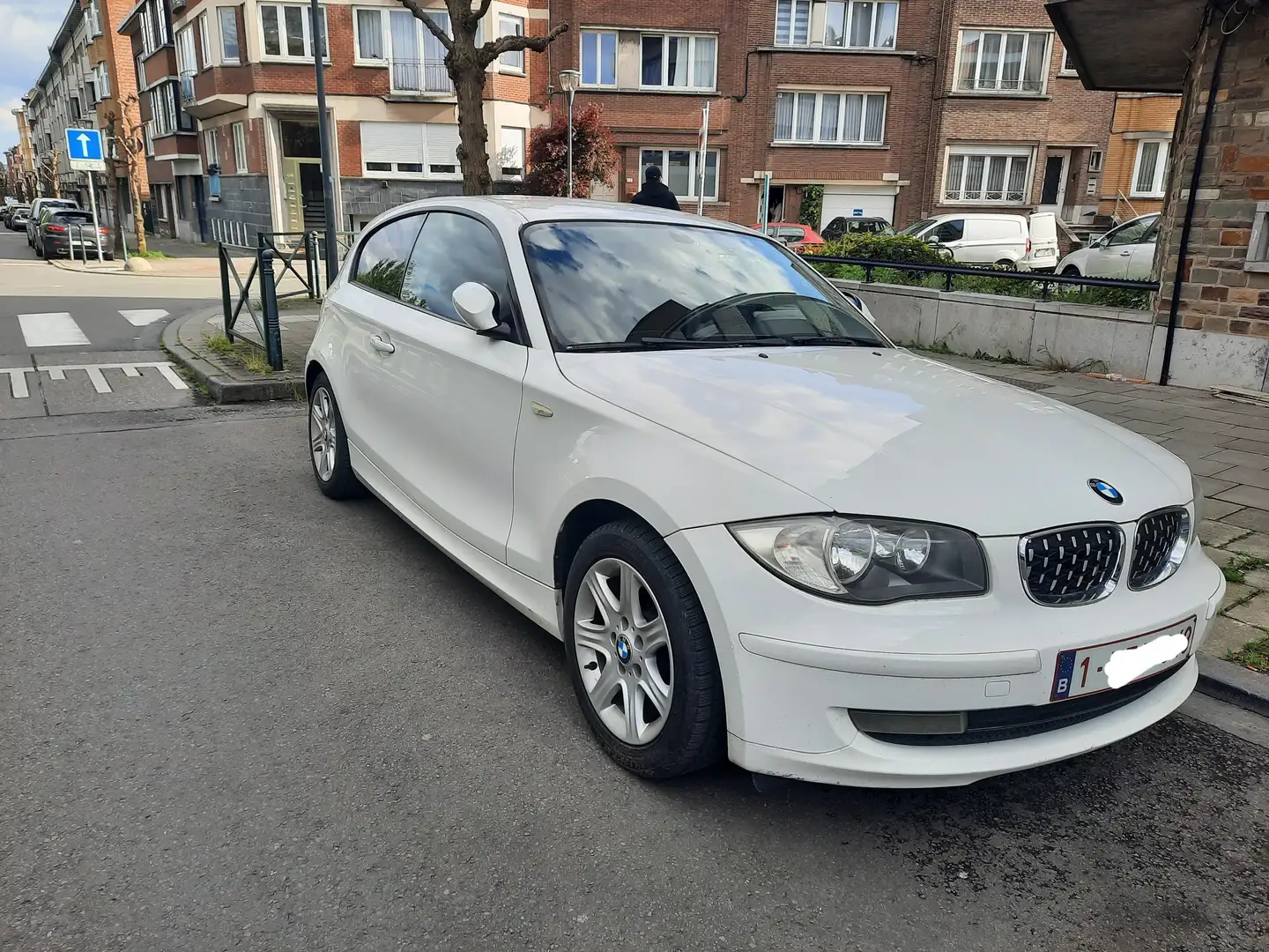 BMW 116 116i Blanc - 1