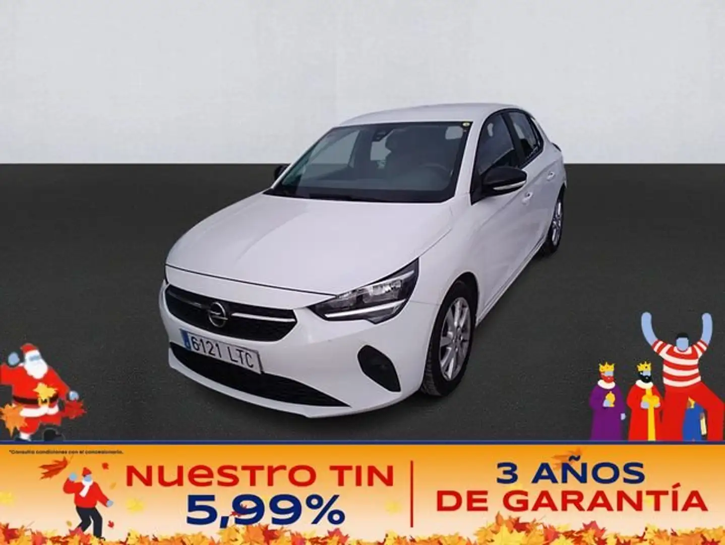 Opel Corsa 1.5D DT S/S Edition 100 Blanc - 1