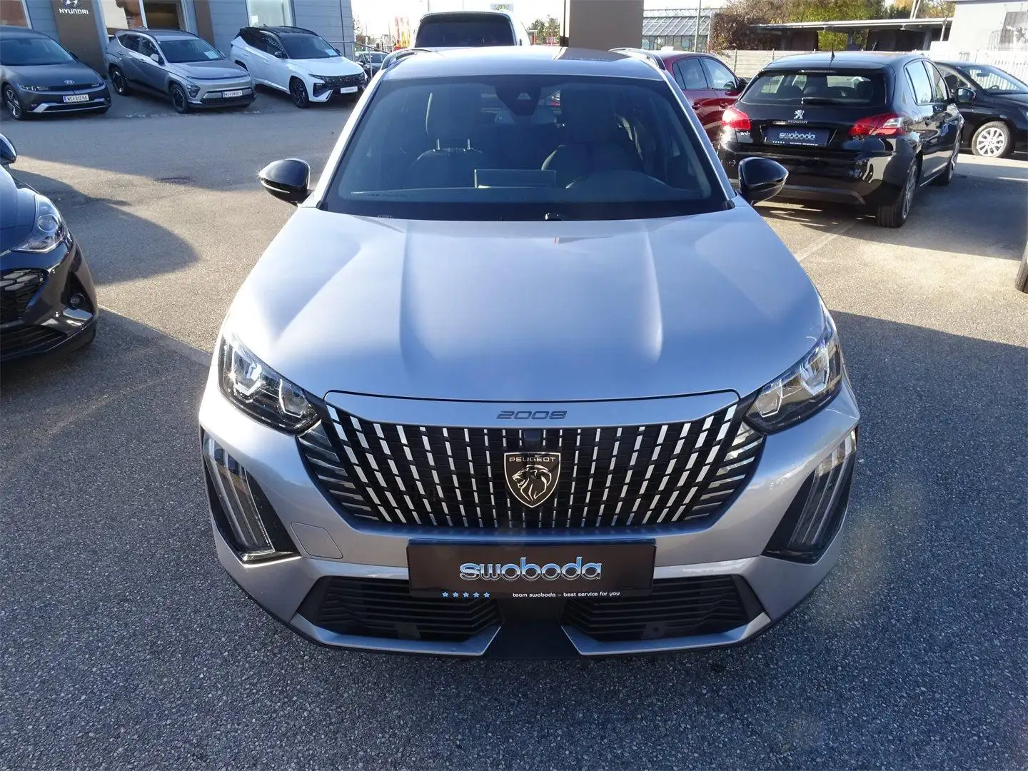 Peugeot 2008 ALLURE PureTech 100 Gris - 2