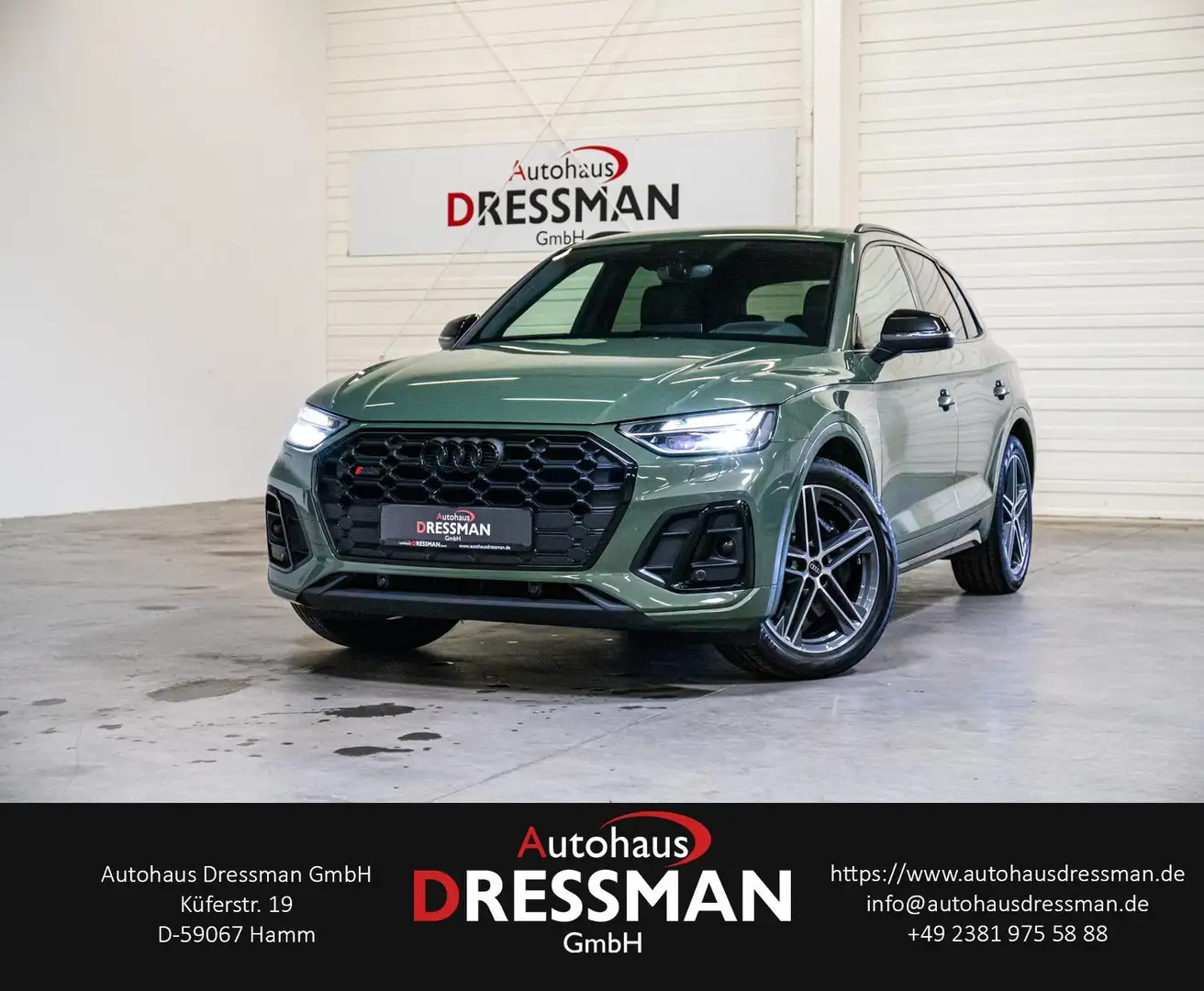 Audi SQ5 3.0 TDI quattro LED VIRTUAL HuD KAMERA AHK Zöld - 1