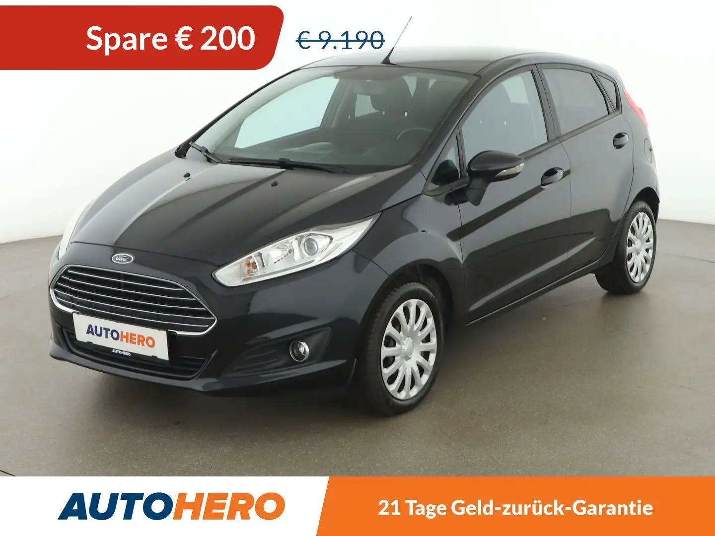 Ford Fiesta 1.25 Trend *SHZ*KLIMA*BT* Schwarz - 1